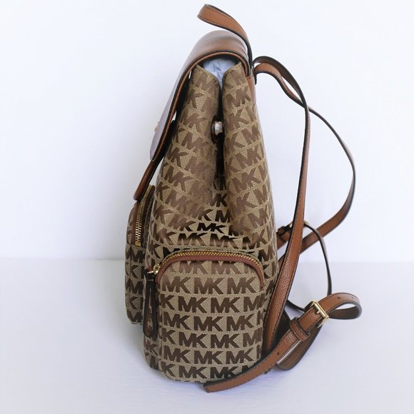 Michael Kors Bags Michael Kors Abbey L Cargo Backpack Mk Beige